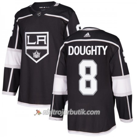 Män Ishockey Los Angeles Kings Tröja Drew Doughty 8 Adidas 2017-2018 Svart Authentic